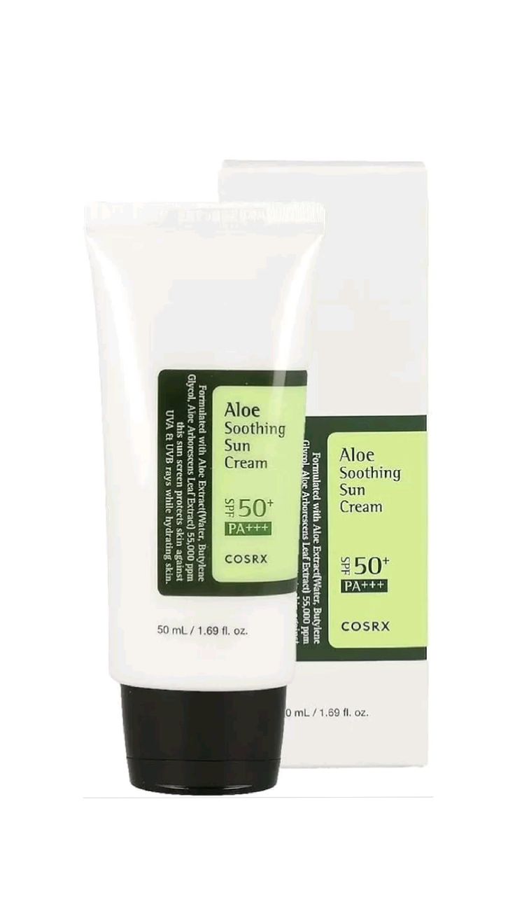 cosrx aloe soothing sun cream spf50+ pa+++