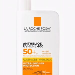 la roche posay anthelios uvmune400 invisible fluid spf50+ sunscreen, 50ml