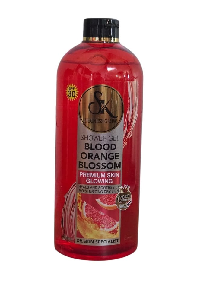 sk duchess bath & body sk duchess blood orange blossom shower gel red color red size os (1)