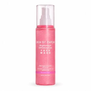 skin by zaron brightening & exfoliating glow face wash
