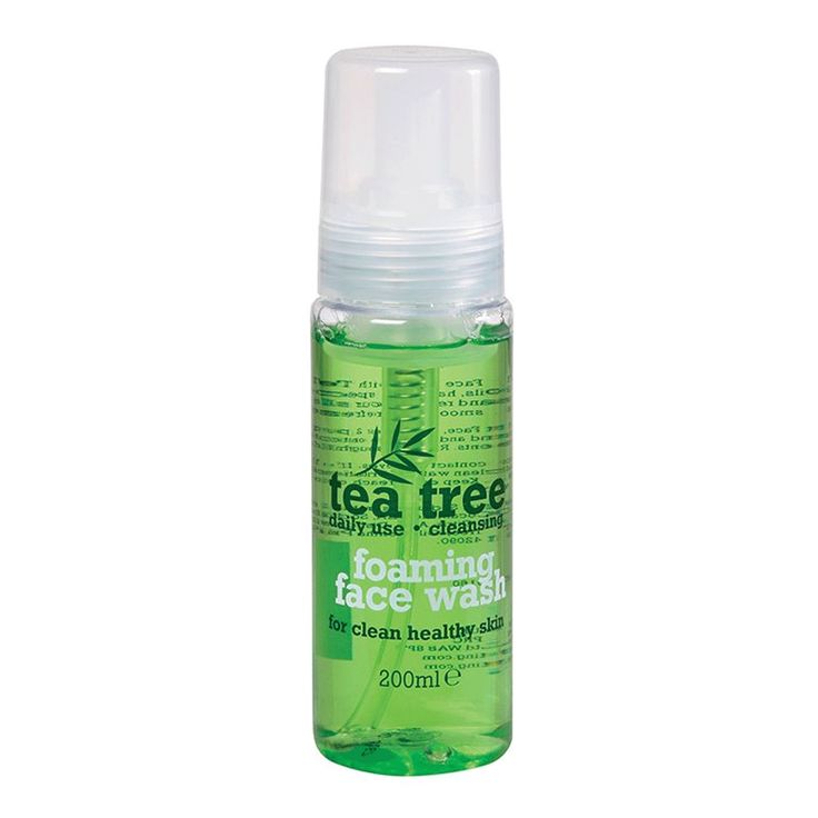 tea tree foaming face wash 200ml